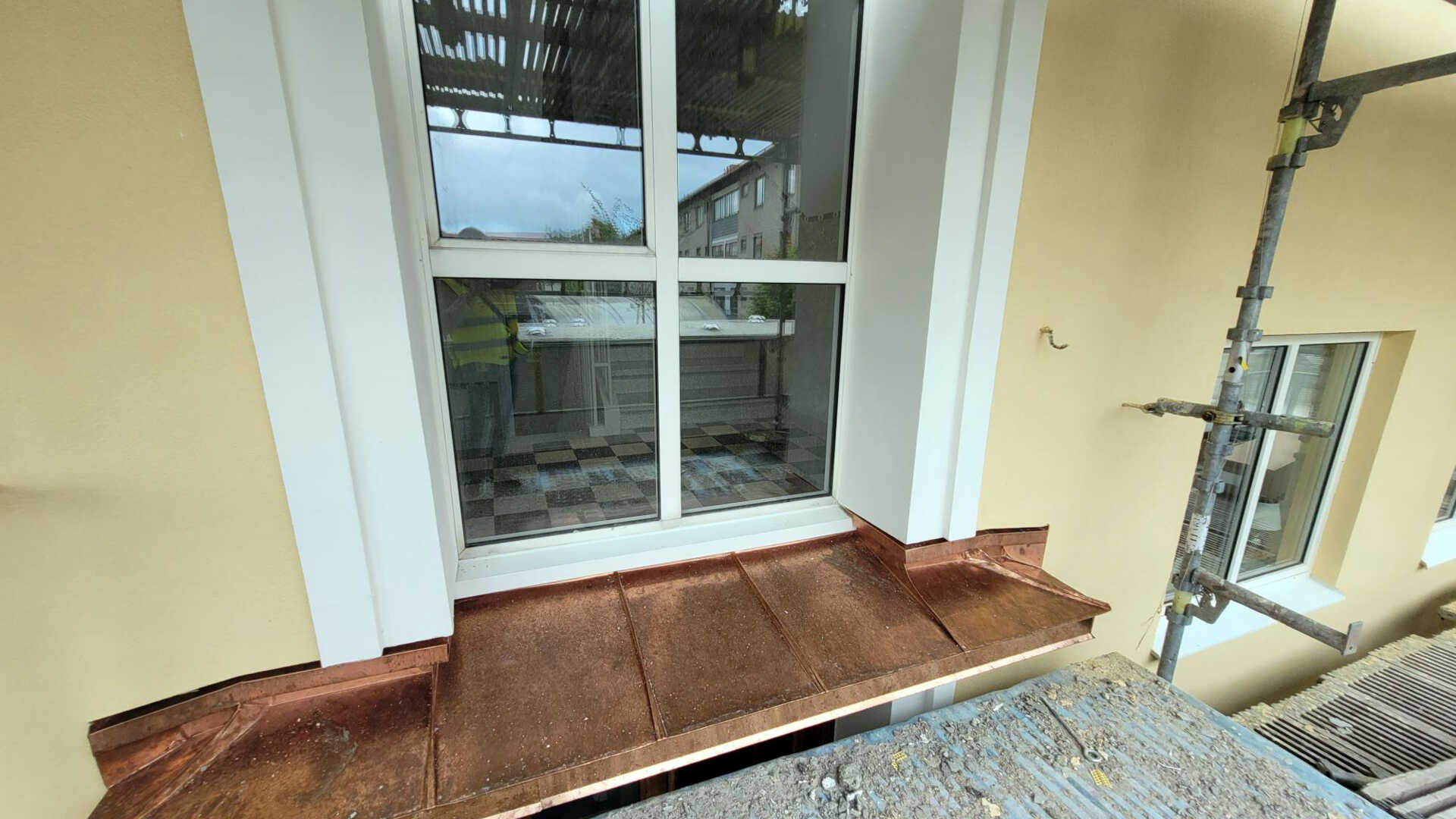 Brf Hj&auml;rpen renovering av f&ouml;nster